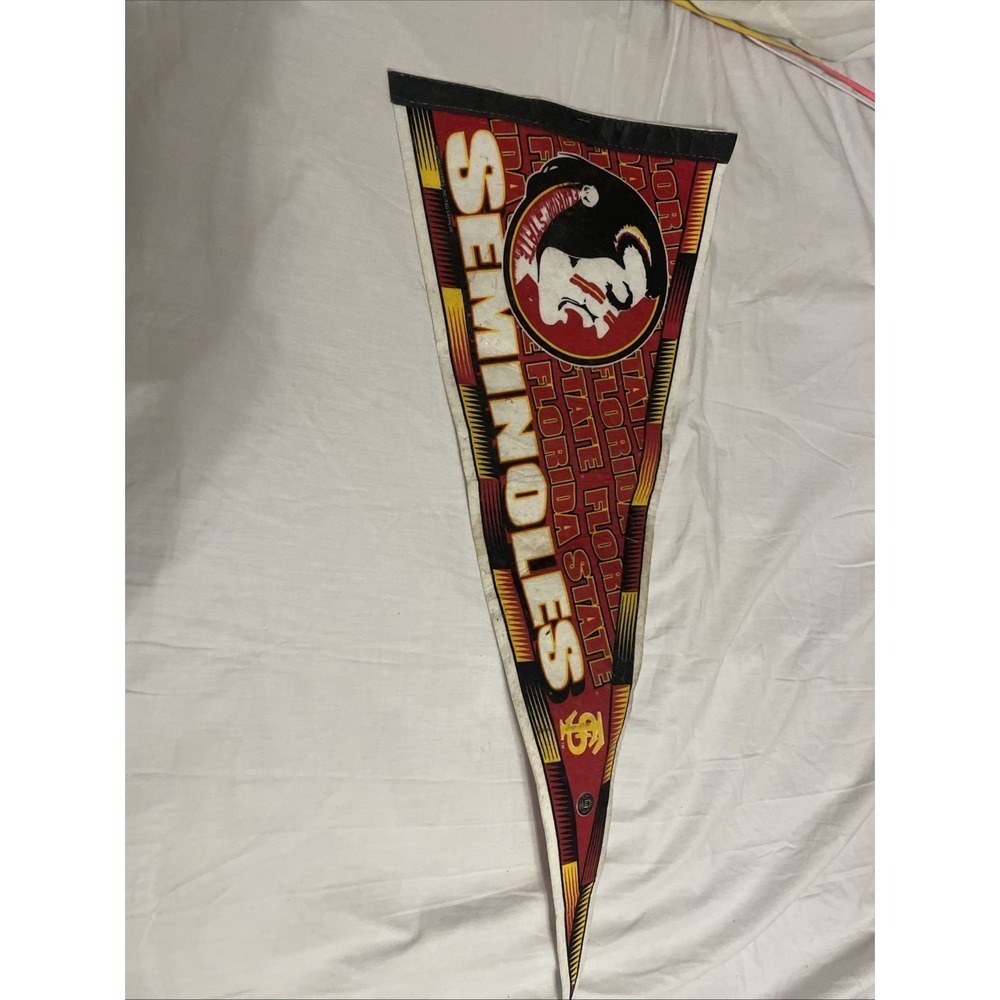 Vintage Florida State Seminoles Pennant‎ 33 1/2"L  (Pre-Owned)
